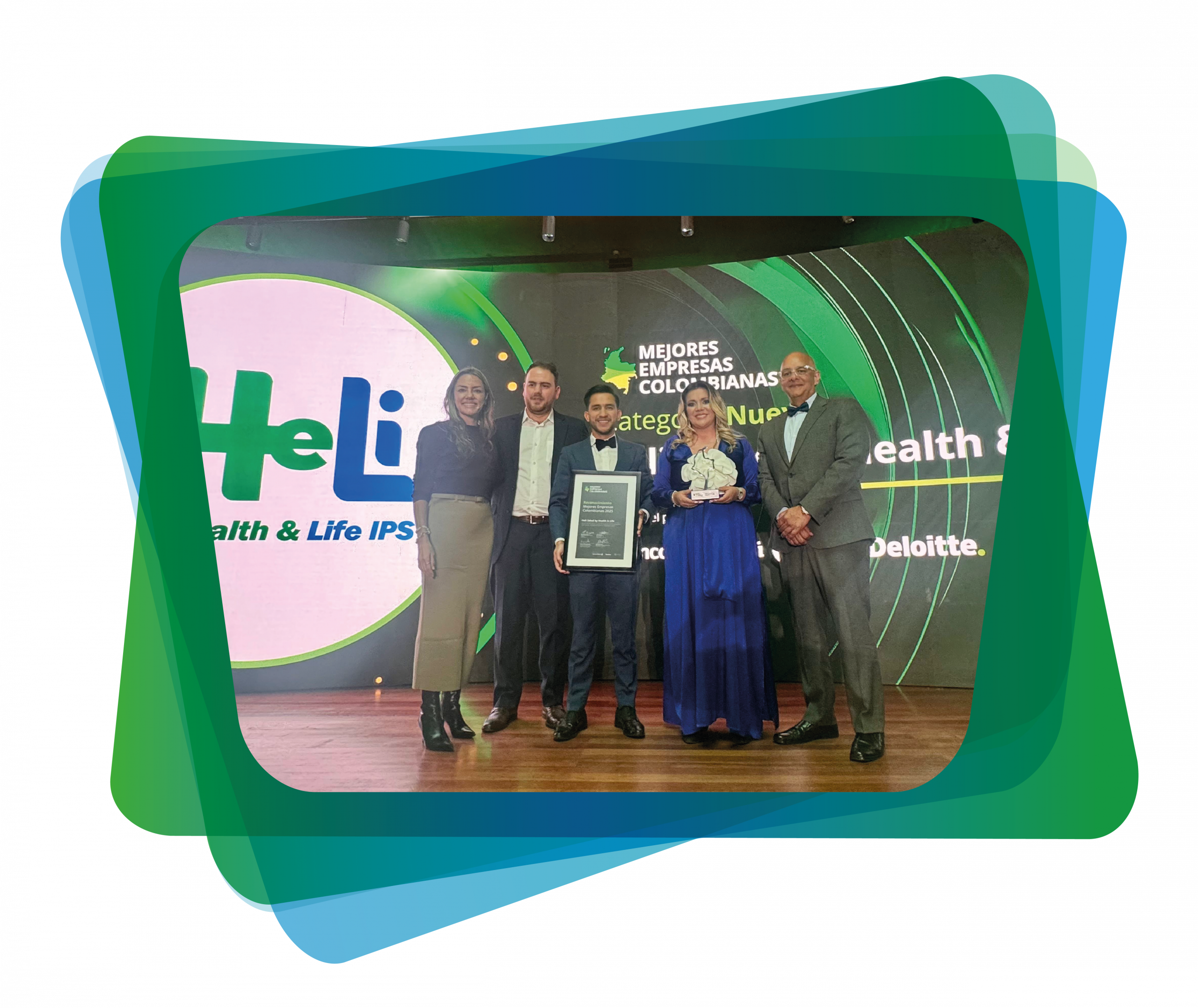 HELI SALUD UNA DE LAS MEJORES EMPRESAS COLOMBIANAS 2025