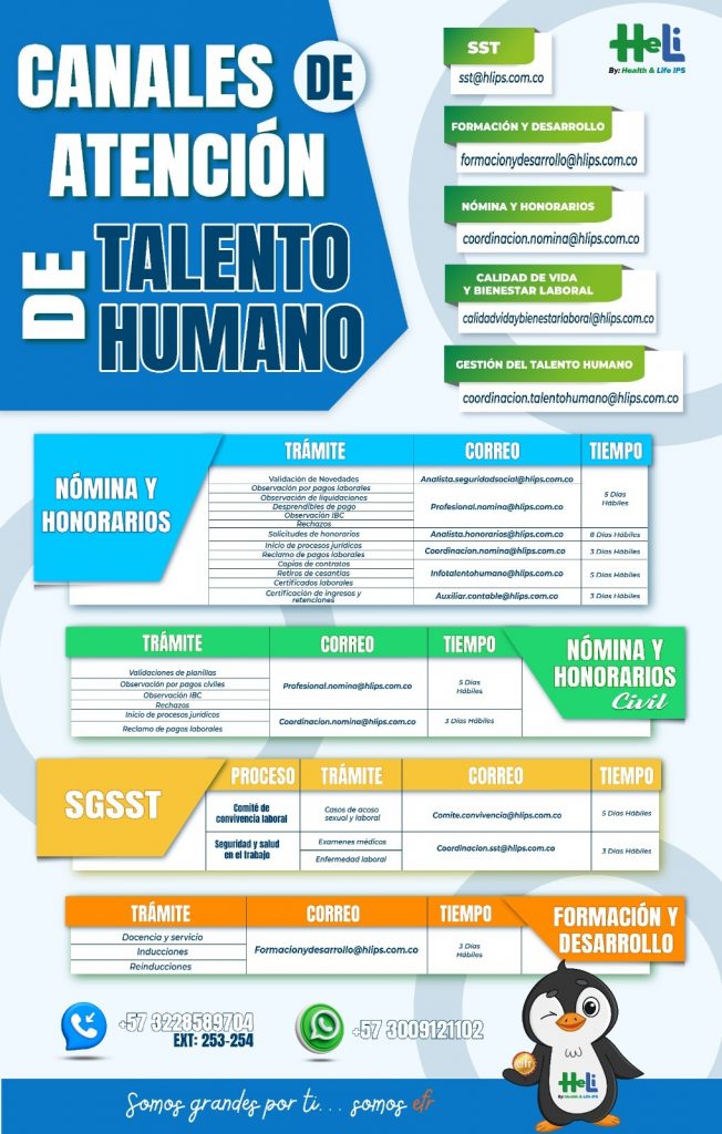 Talento Humano Heli Salud
