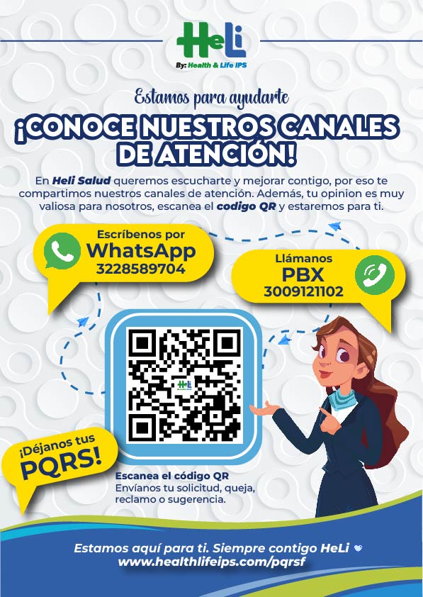 Telefono de Heli Salud