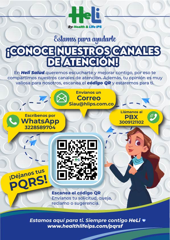 ¿Cómo comunicarme con Heli Salud?